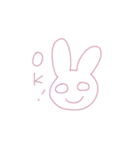 うさぎあくまのスタンプ 1（個別スタンプ：1）