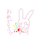 うさぎあくまのスタンプ 1（個別スタンプ：3）