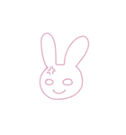 うさぎあくまのスタンプ 1（個別スタンプ：34）
