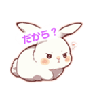 いつも察して欲しいうさぎ（個別スタンプ：3）