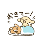 ねむいいぬ 。（個別スタンプ：24）