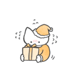 オレンジ推しねこ(冬)（個別スタンプ：27）