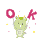 かわいいドラゴンさん -再販版-（個別スタンプ：12）
