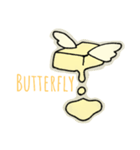 とろけるButterfly（個別スタンプ：1）