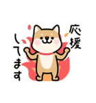 動く♡柴犬わんこステッカー（個別スタンプ：14）