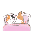 猫を愛するコーギー（個別スタンプ：15）