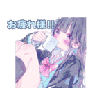 女子高生の可愛い日常（個別スタンプ：10）