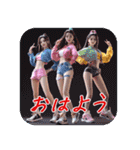 韓国アイドル おはよう（個別スタンプ：27）