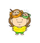こんだてちゃん（個別スタンプ：10）