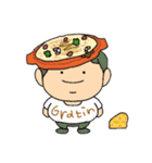 こんだてちゃん（個別スタンプ：24）