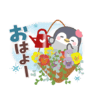 ぽってりペンギン9❤冬・年末年始（個別スタンプ：22）