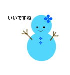 雪だるまのパレード2（個別スタンプ：2）