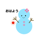 雪だるまのパレード2（個別スタンプ：14）