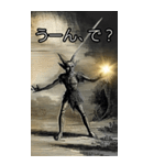 ⚫架空の西洋悪魔で日常会話2 (面白い/煽る)（個別スタンプ：30）