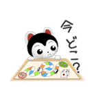 たんたんとこま★冬のスタンプ（個別スタンプ：25）