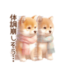 喜怒哀楽の激しい柴犬♡パステルカラー（個別スタンプ：26）