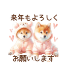 喜怒哀楽の激しい柴犬♡パステルカラー（個別スタンプ：33）