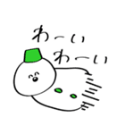 いのち捧げてる雪だるま（個別スタンプ：36）