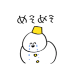 いのち捧げてる雪だるま（個別スタンプ：40）