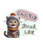 ねこちぃずneo❄冬・年末年始❄（個別スタンプ：5）