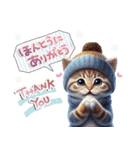 ねこちぃずneo❄冬・年末年始❄（個別スタンプ：9）