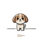 さみしそうな子犬スタンプ（個別スタンプ：32）