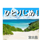 サキシマ諸島巡り大好き。沖縄行きたい！（個別スタンプ：10）