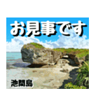 サキシマ諸島巡り大好き。沖縄行きたい！（個別スタンプ：16）