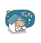 動く！ブルドッグのシンプルスタンプ（個別スタンプ：21）