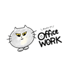 ジト目猫のくちまちゃん（個別スタンプ：23）
