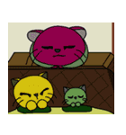 ぬいぐるみ達と冬を過ごそう（個別スタンプ：9）