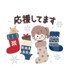 モノトーンPonyちゃん・クリスマス（個別スタンプ：11）