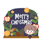 モノトーンPonyちゃん・クリスマス（個別スタンプ：36）