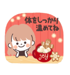 モノトーンLongちゃん・クリスマス（個別スタンプ：23）