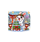 年末年始に使える！かわいい動物スタンプ5（個別スタンプ：14）