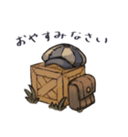 蒸気機関ロボのスタンプ（個別スタンプ：6）