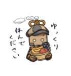 蒸気機関ロボのスタンプ（個別スタンプ：36）