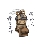 蒸気機関ロボのスタンプ（個別スタンプ：37）