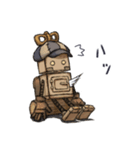 蒸気機関ロボのスタンプ（個別スタンプ：39）