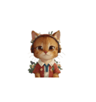 ヘッドホン猫（個別スタンプ：6）