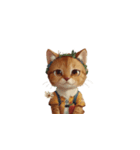 ヘッドホン猫（個別スタンプ：9）