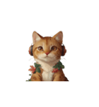 ヘッドホン猫（個別スタンプ：15）