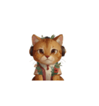 ヘッドホン猫（個別スタンプ：18）