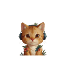 ヘッドホン猫（個別スタンプ：19）