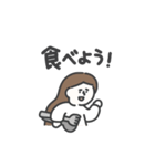 女の子スタンプ -うきうきの冬-（個別スタンプ：35）