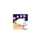 まるぷちシロクマちゃん。（個別スタンプ：15）