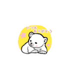 まるぷちシロクマちゃん。（個別スタンプ：19）