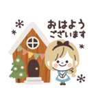 Girlyちゃんおとぎの国・クリスマス（個別スタンプ：1）