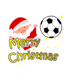 サッカーでクリスマス＆お正月（個別スタンプ：6）