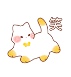 ふんわりシロねこ（個別スタンプ：20）